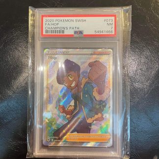 2020 Pokemon FA/Hop Sword & Shield Champion's Path #073 PSA 7 Near Mint