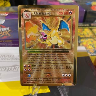 2021 Pokemon Charizard Gold Metal Celebrations Ultra Premium Collection 4 of 102 Mint