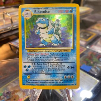 1999 Pokemon Blastoise Base Set Holo 2 of 102 Moderately Played