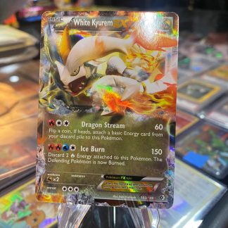 2012 Pokemon White Kyurem EX Boundaries Crossed Ultra Rare Holo 103 of 149 Mint