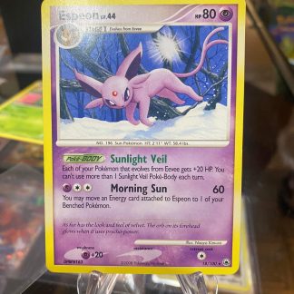 2008 Pokemon Espeon Rare Majestic Dawn Moderately Played 18 of 100