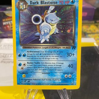 1999 Pokemon Dark Blastoise Team Rocket Holo 3 of 82 Lightly Played