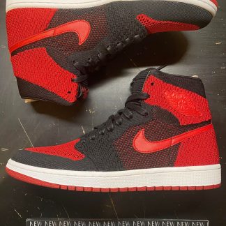 2017 Nike Air Jordan I High Flyknit Bred Men