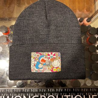 2022 Custom Carhartt Takashi Murakami Beanie Dark Grey