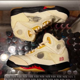 2020 Nike Air Jordan V Off White Sail Preschool