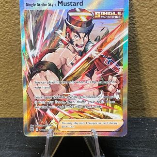 2022 Pokemon Brilliant Stars Single Strike Style Mustard TG28 Of TG30 Mint