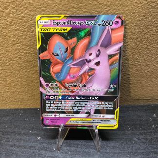 2019 Pokemon Sun & Moon Unified Minds Espeon & Deoxys 72 Of 236 Mint