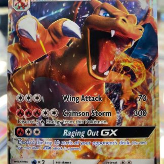 2017 Pokemon Charizard GX Sun & Moon Burning Shadows 20 of 147 Holo Near Mint