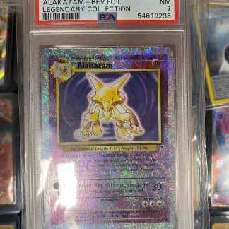 2002 Pokemon Alakazam Legendary Collection Reverse Foil #1 PSA 7