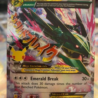 2015 Pokemon M Rayquaza EX Celebrations 25th Anniversary 76 of 108 Mint