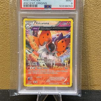 2015 Pokemon Volcarona XY Ancient Origins #18 PSA 9 Mint