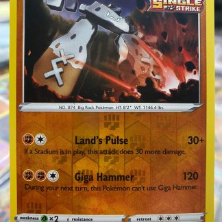 2021 Pokemon Stonjourner Battle Styles 084 of 163 Non Holo Near Mint
