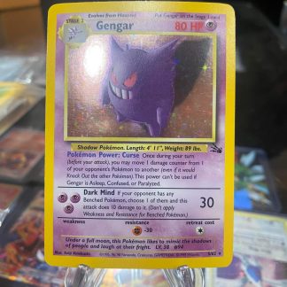 1999 Pokemon Fossil Gengar Holo Lightly Played 5 Of 62