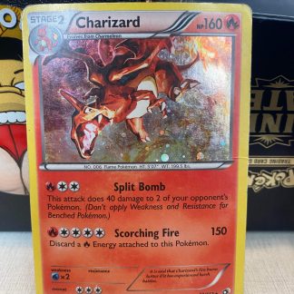 2013 Pokemon Charizard Cosmos Holo Rare Legendary Treasures 19 of 113 Heavily Played