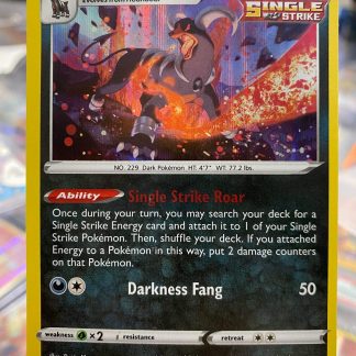 2021 Pokemoon Houndoom Battle Styles 096 of 163 Holo Near Mint