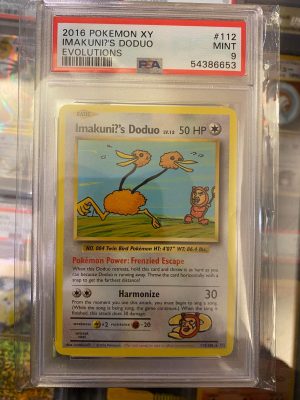 2016 Pokemon Imakuni?'s Doduo XY Evolutions #112 PSA 9 Mint
