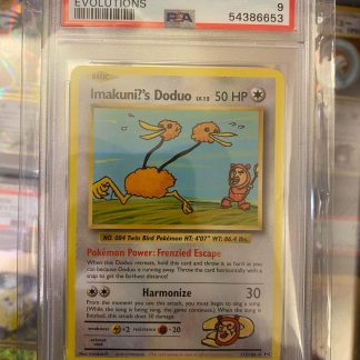 2016 Pokemon Imakuni?'s Doduo XY Evolutions #112 PSA 9 Mint