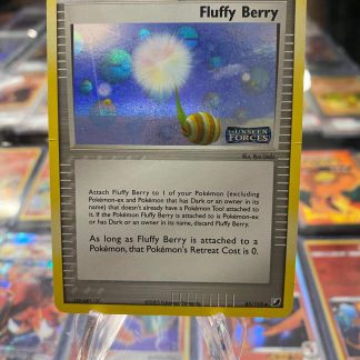 2005 Pokemon Fluffy Berry EX Unseen Forces Holo 85 of 115 Lightly Played