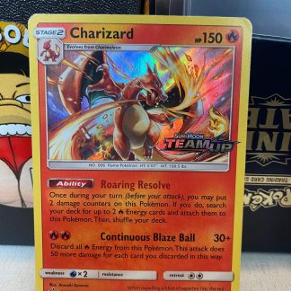 2019 Pokemon Charizard Sun & Moon Team Up SM158 Holo Moderately Played