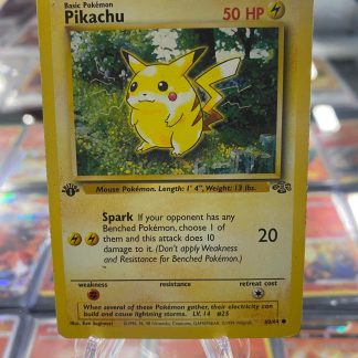 1999 Pokemon Pikachu Jungle Set First Edition 60 of 64 Heavily Played