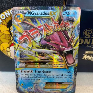 2016 Pokemon M Gyarados EX XY Breakpoint Full Art 27 of 132 Holo Near Mint