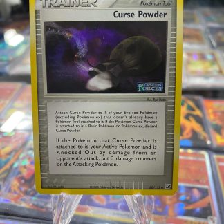 2005 Pokemon Curse Powder EX Unforseen Forces Reverse Holo 80 of 115 Lightly Played