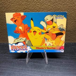 1999 Pokemon Topps Pikachu's Vacation 28 Lightly Played