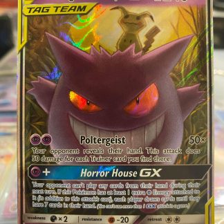 2019 Pokemon Gengar Mimikyu GX Team Up 53 of 181 Holo Mint
