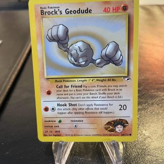 2000 Pokemon Brock's Geodude Gym Challenge 68 of 132 Lightly Played