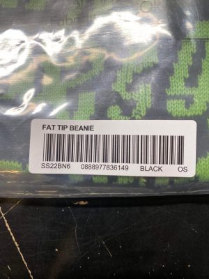 2022 Sup Fat Tip Beanie Black - Image 3