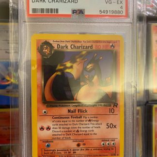 2000 Pokemon Dark Charizard Rocket #21 PSA 4 VG-EX