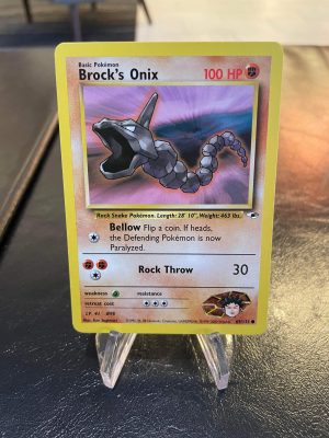 2000 Pokemon Brock's Onix Gym Heroes 69 of 132 Lightly Played