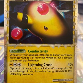2010 Pokemon Ampharos HeartGold & SoulSilver 105 of 123 Holo Foil Lightly Played