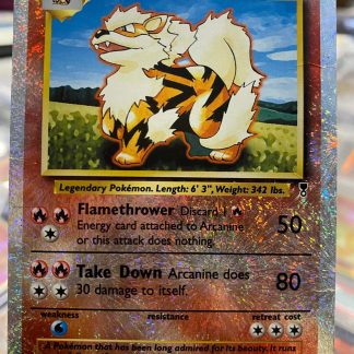 2002 Pokemon Arcanine Legendart Collection 36 of 110 Reverse Hoil Heavily Played