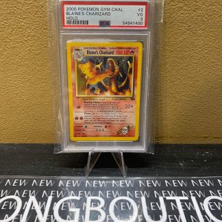 2000 Pokemon Blaine's Charizard Gym Challenge Holo #2 PSA 3 VG
