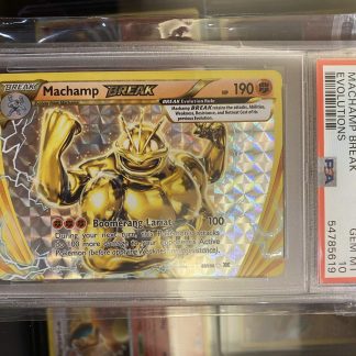 2016 Pokemon Machamp Break XY Evolutions #60 PSA 10 Gem Mint