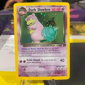 1999 Pokemon Dark Slowbro Team Rocket Holo 12 of 82 Lightly Played