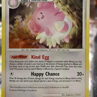 2007 Pokemon Blissey Mysterious Treasures 5 of 123 Holo Lightly Played