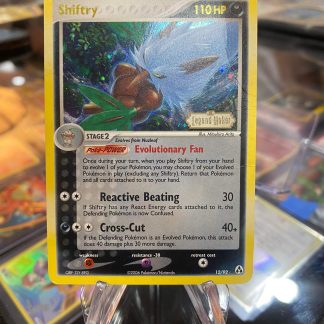 2006 Pokemon Shiftry Ex Legend Maker Stamped Holo 12 of 92 Lightly Played