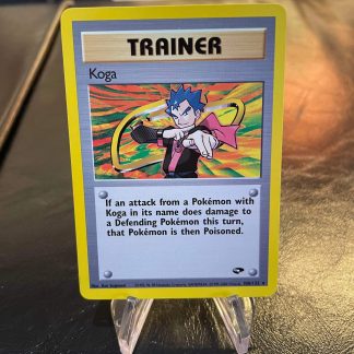 2000 Pokemon Koga Trainer Gym Challenge 106 of 132 Mint