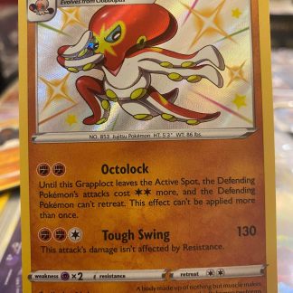 2021 Pokemon Grapploct Shining Fates Shiny Vault SV073 of SV122 Mint