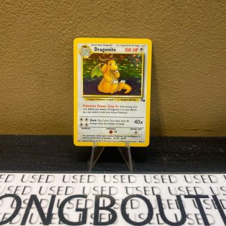 1999 Pokemon Dragonite Fossil Holo 4 of 62 Lightly Played