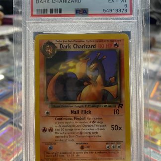 2000 Pokemon Dark Charizard Rocket #21 PSA 8 Excellent Mint