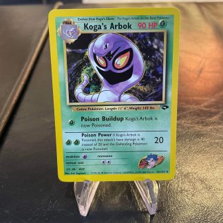 1999 Pokemon Koga's Arbok Gym Challenge 25 of 132 Mint