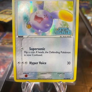 2006 Pokemon Whismur Holo Crystal Guardians Stamped 69 of 100 Mint