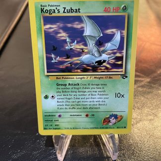 1999 Pokemon Koga's Zubat Gym Challenge 83 of 132 Near Mint
