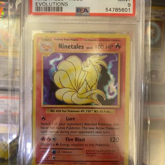 2016 Pokemon Ninetales XY Evolutions #15 Holo PSA 9 Mint