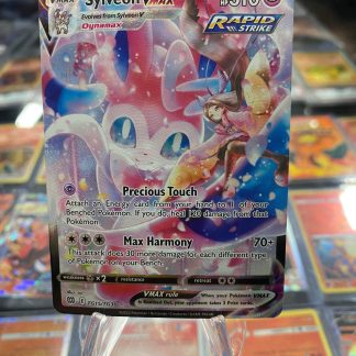 2022 Pokemon Sylveon VMAX Sword & Shield Brilliant Stars Holo Full Art TG15/TG30 Mint