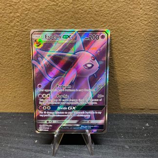 2017 Pokemon Espeon GX Sun & Moon Full Art 140 of 149 Holo Near Mint