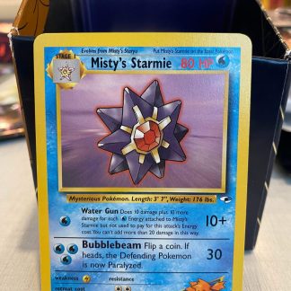 1999 Pokemon Misty's Starmie Gym Heroes 56 of 132 Lightly Played